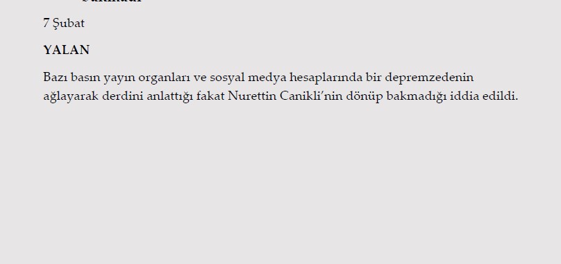 Millet acısını yaşarken onlar algı operasyonu yaptı! İşte Kahramanmaraş depremi ile ilgili yalanlar ve gerçekler