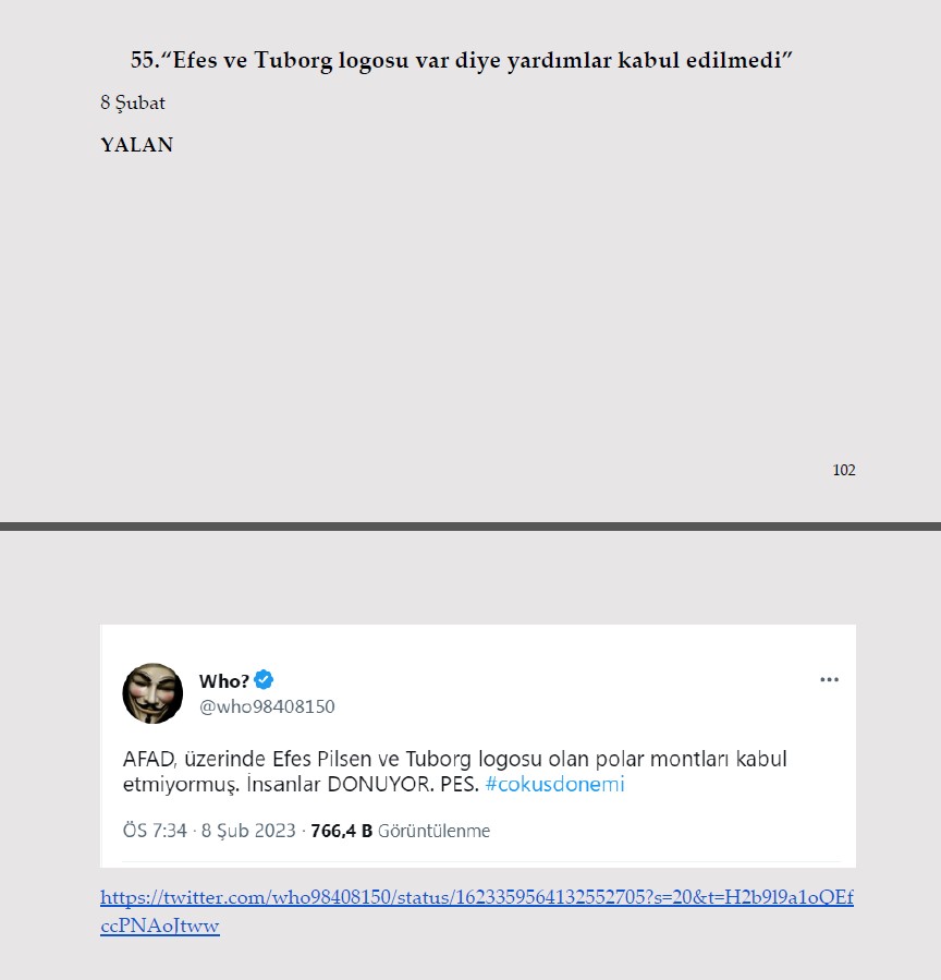 Millet acısını yaşarken onlar algı operasyonu yaptı! İşte Kahramanmaraş depremi ile ilgili yalanlar ve gerçekler