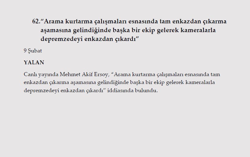 Millet acısını yaşarken onlar algı operasyonu yaptı! İşte Kahramanmaraş depremi ile ilgili yalanlar ve gerçekler