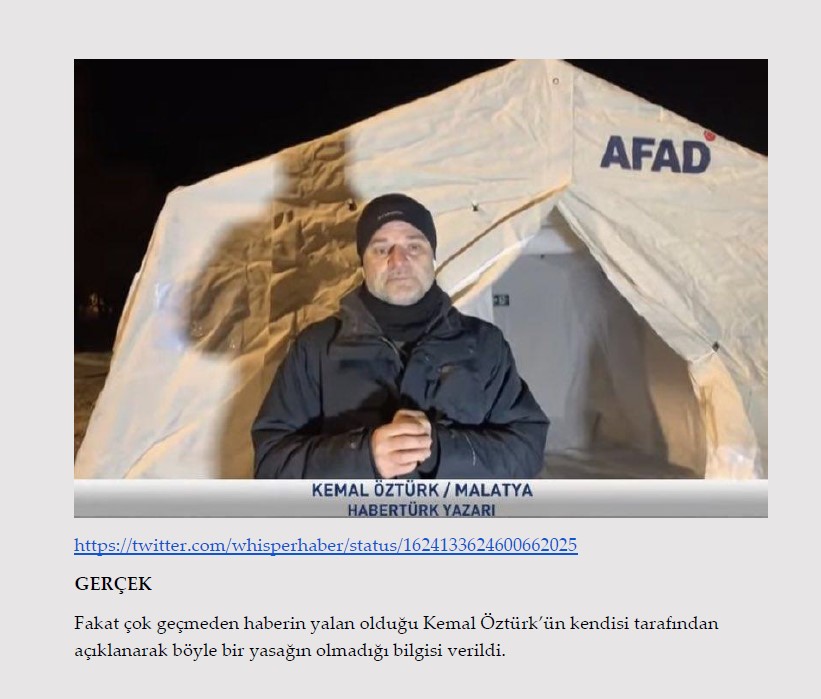 Millet acısını yaşarken onlar algı operasyonu yaptı! İşte Kahramanmaraş depremi ile ilgili yalanlar ve gerçekler