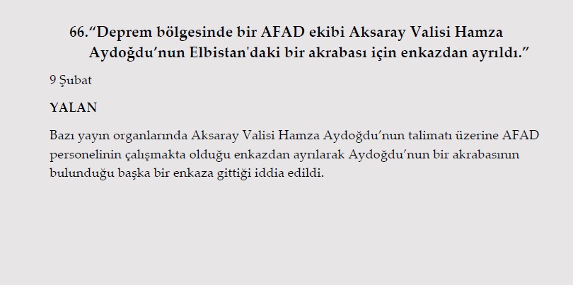 Millet acısını yaşarken onlar algı operasyonu yaptı! İşte Kahramanmaraş depremi ile ilgili yalanlar ve gerçekler