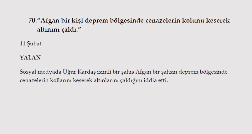 Millet acısını yaşarken onlar algı operasyonu yaptı! İşte Kahramanmaraş depremi ile ilgili yalanlar ve gerçekler