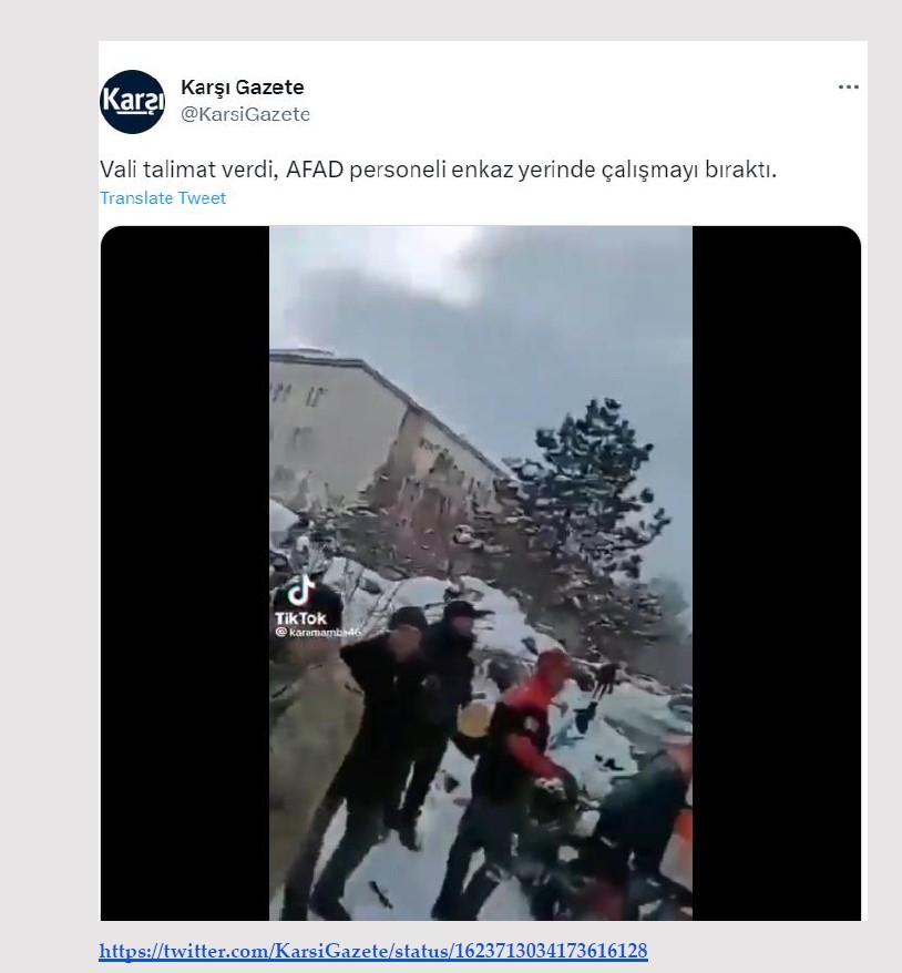 Millet acısını yaşarken onlar algı operasyonu yaptı! İşte Kahramanmaraş depremi ile ilgili yalanlar ve gerçekler