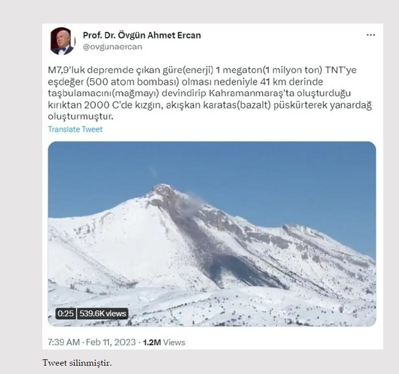 Millet acısını yaşarken onlar algı operasyonu yaptı! İşte Kahramanmaraş depremi ile ilgili yalanlar ve gerçekler