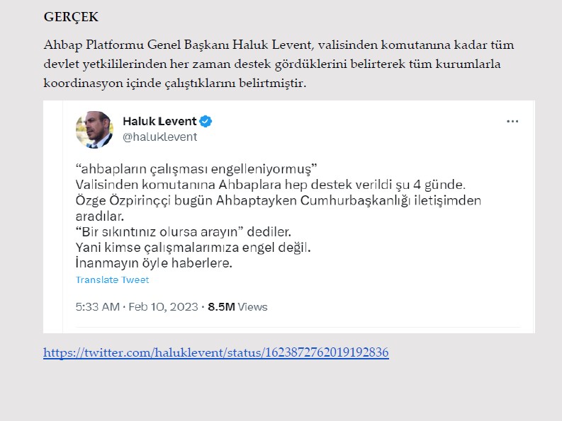 Millet acısını yaşarken onlar algı operasyonu yaptı! İşte Kahramanmaraş depremi ile ilgili yalanlar ve gerçekler