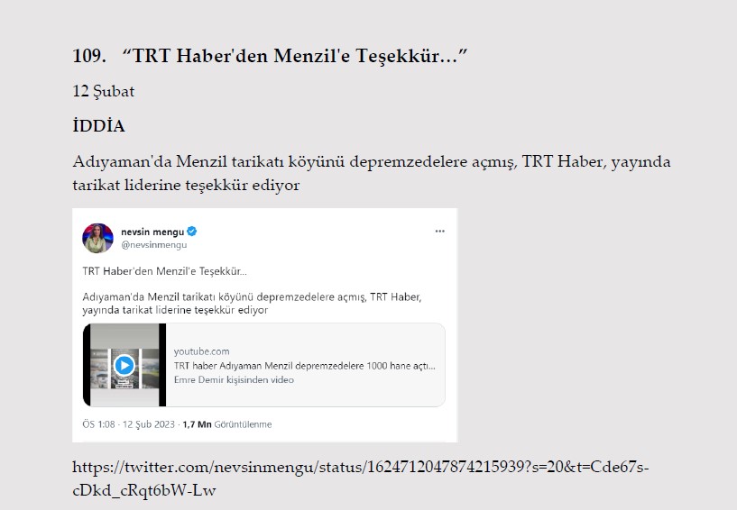 Millet acısını yaşarken onlar algı operasyonu yaptı! İşte Kahramanmaraş depremi ile ilgili yalanlar ve gerçekler