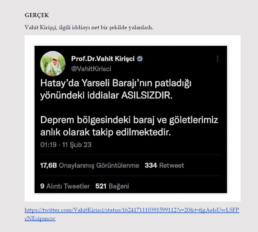 Millet acısını yaşarken onlar algı operasyonu yaptı! İşte Kahramanmaraş depremi ile ilgili yalanlar ve gerçekler