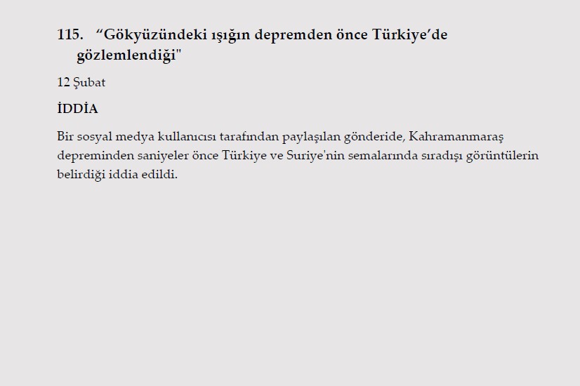 Millet acısını yaşarken onlar algı operasyonu yaptı! İşte Kahramanmaraş depremi ile ilgili yalanlar ve gerçekler