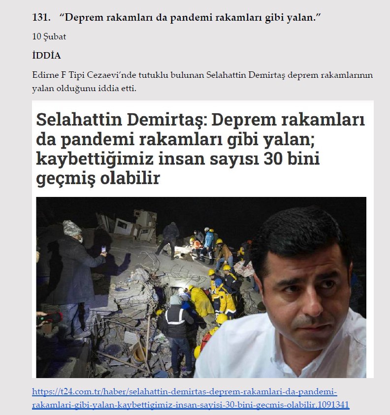Millet acısını yaşarken onlar algı operasyonu yaptı! İşte Kahramanmaraş depremi ile ilgili yalanlar ve gerçekler