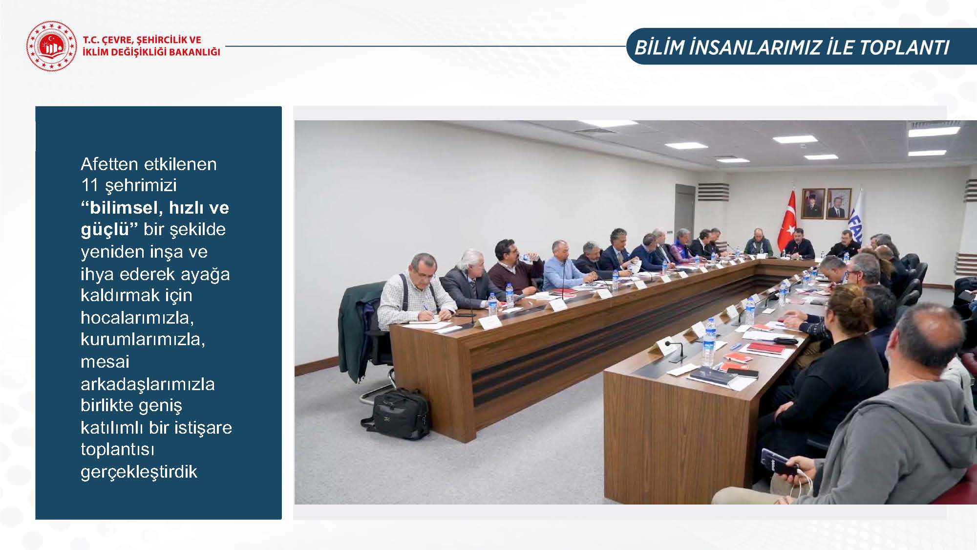 Ulusal Risk Planı Toplantısı sonrası Bakan Kurum’dan önemli açıklamalar: Deprem bölgesine 405 bin konut