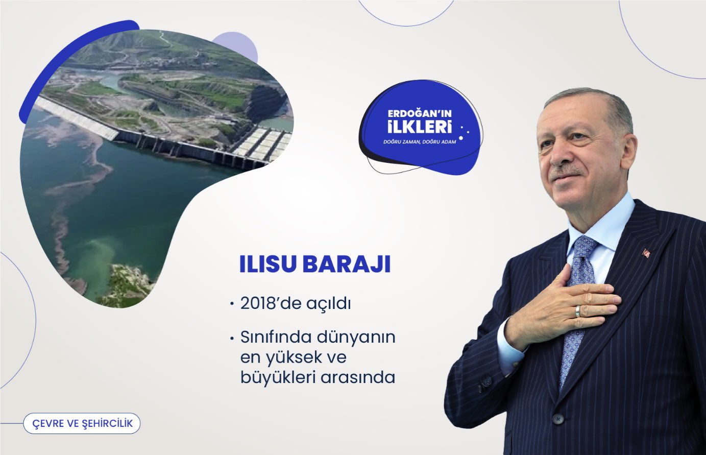 ’İlk kez’ Başkan Erdoğan liderliğinde Türkiye’ye kazandırılan 500 proje!