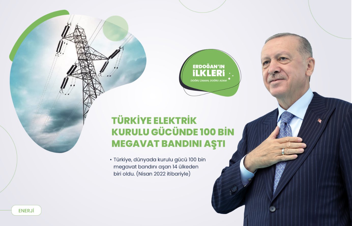 ’İlk kez’ Başkan Erdoğan liderliğinde Türkiye’ye kazandırılan 500 proje!