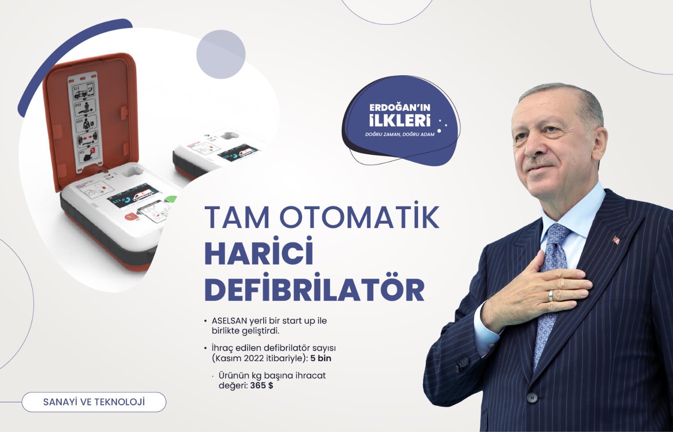 ’İlk kez’ Başkan Erdoğan liderliğinde Türkiye’ye kazandırılan 500 proje!