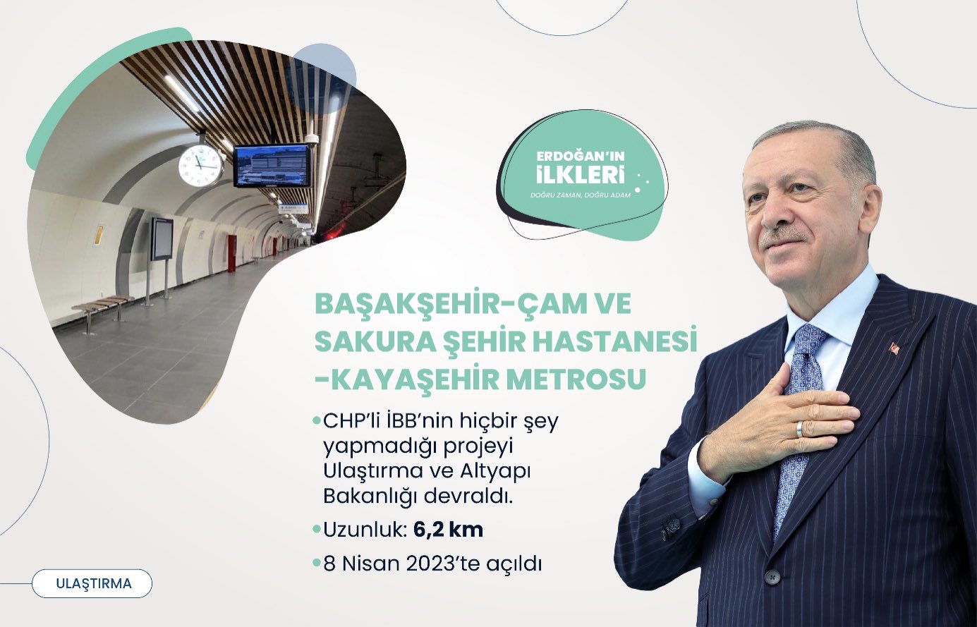 ’İlk kez’ Başkan Erdoğan liderliğinde Türkiye’ye kazandırılan 500 proje!