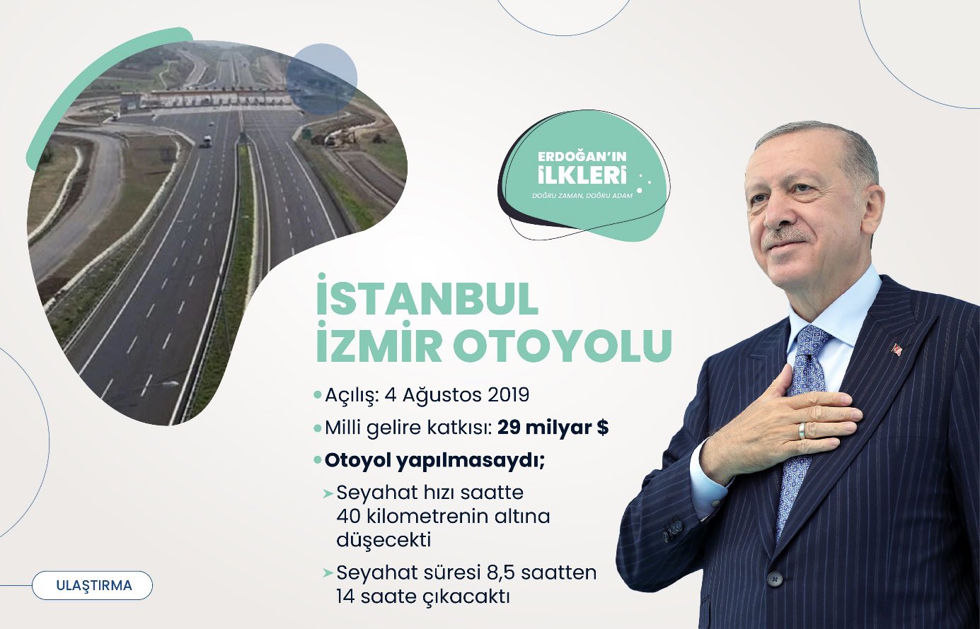 ’İlk kez’ Başkan Erdoğan liderliğinde Türkiye’ye kazandırılan 500 proje!