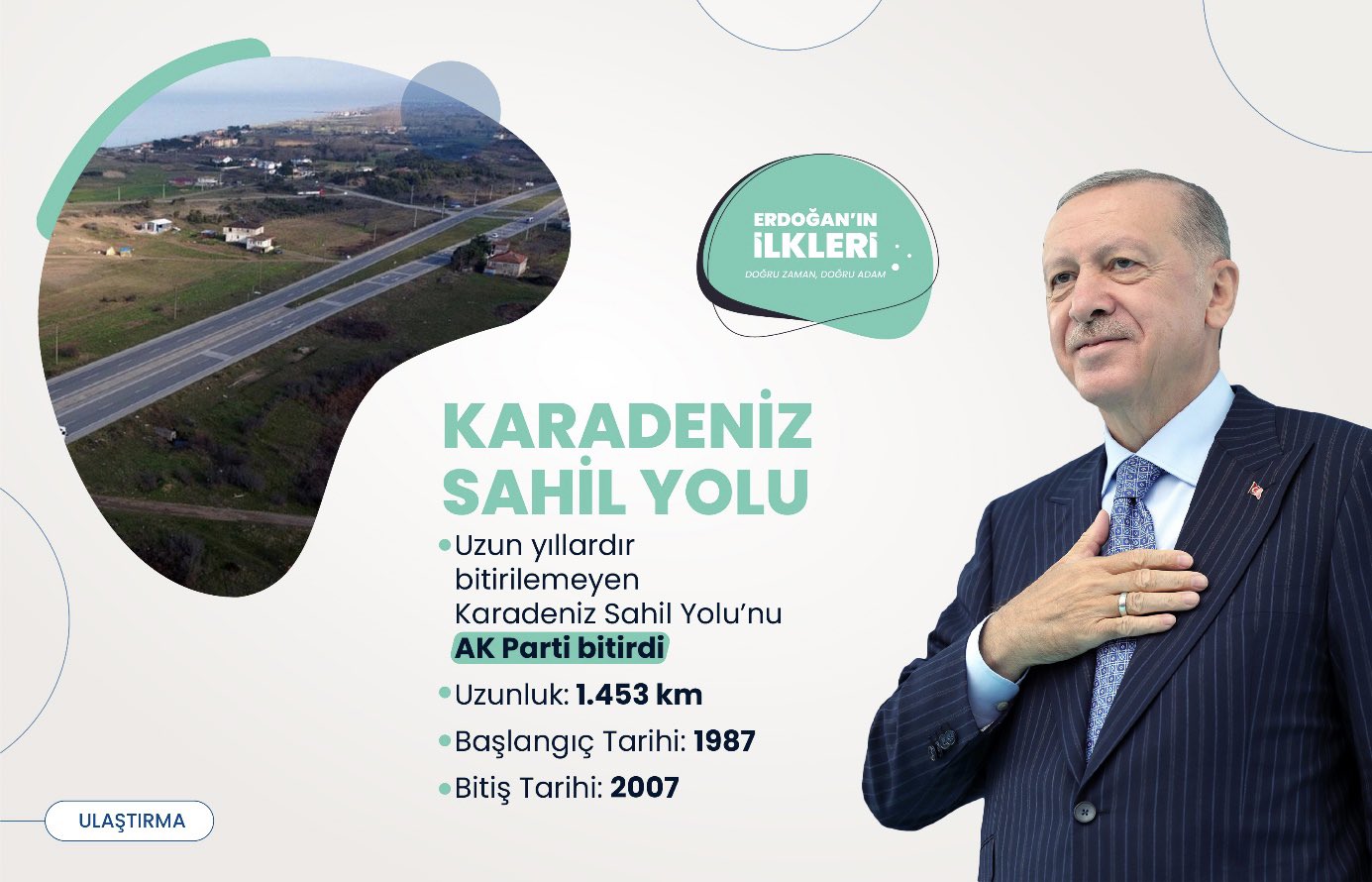 ’İlk kez’ Başkan Erdoğan liderliğinde Türkiye’ye kazandırılan 500 proje!