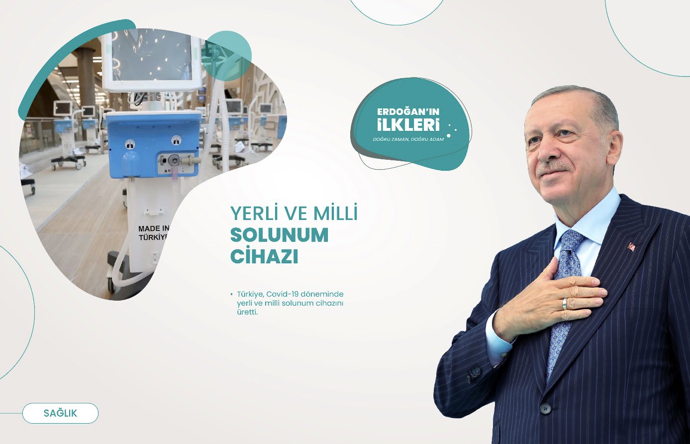 ’İlk kez’ Başkan Erdoğan liderliğinde Türkiye’ye kazandırılan 500 proje!