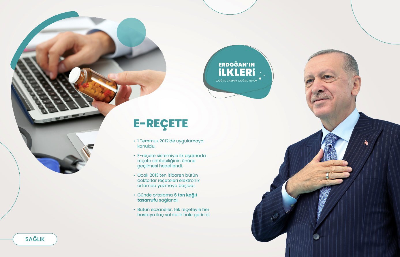 ’İlk kez’ Başkan Erdoğan liderliğinde Türkiye’ye kazandırılan 500 proje!