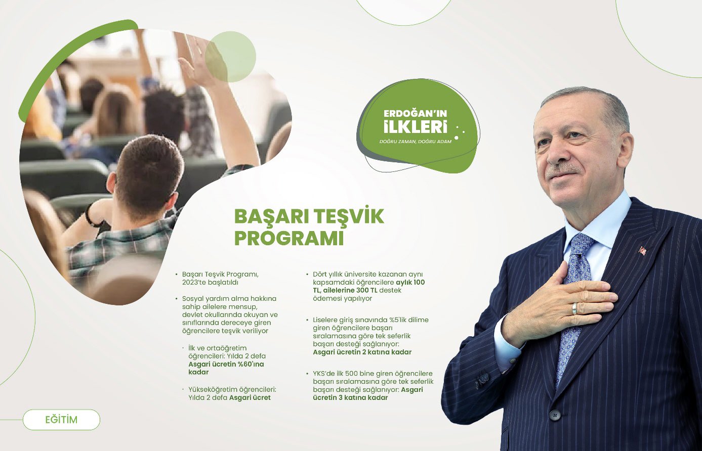 ’İlk kez’ Başkan Erdoğan liderliğinde Türkiye’ye kazandırılan 500 proje!