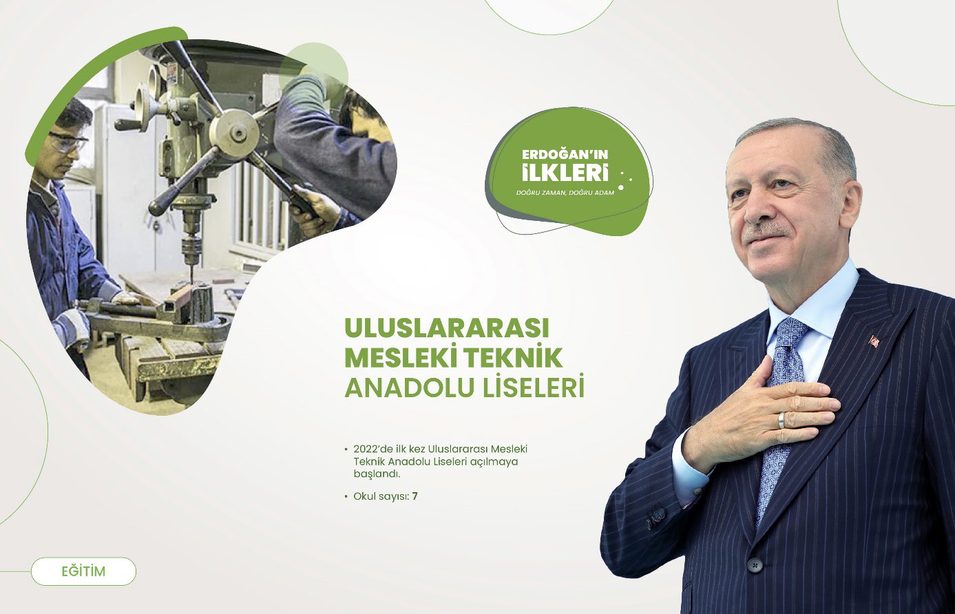 ’İlk kez’ Başkan Erdoğan liderliğinde Türkiye’ye kazandırılan 500 proje!