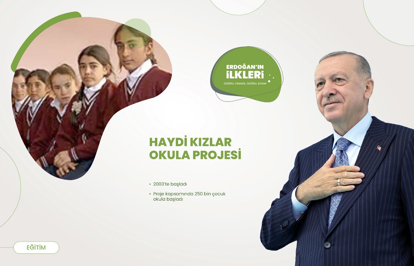 ’İlk kez’ Başkan Erdoğan liderliğinde Türkiye’ye kazandırılan 500 proje!