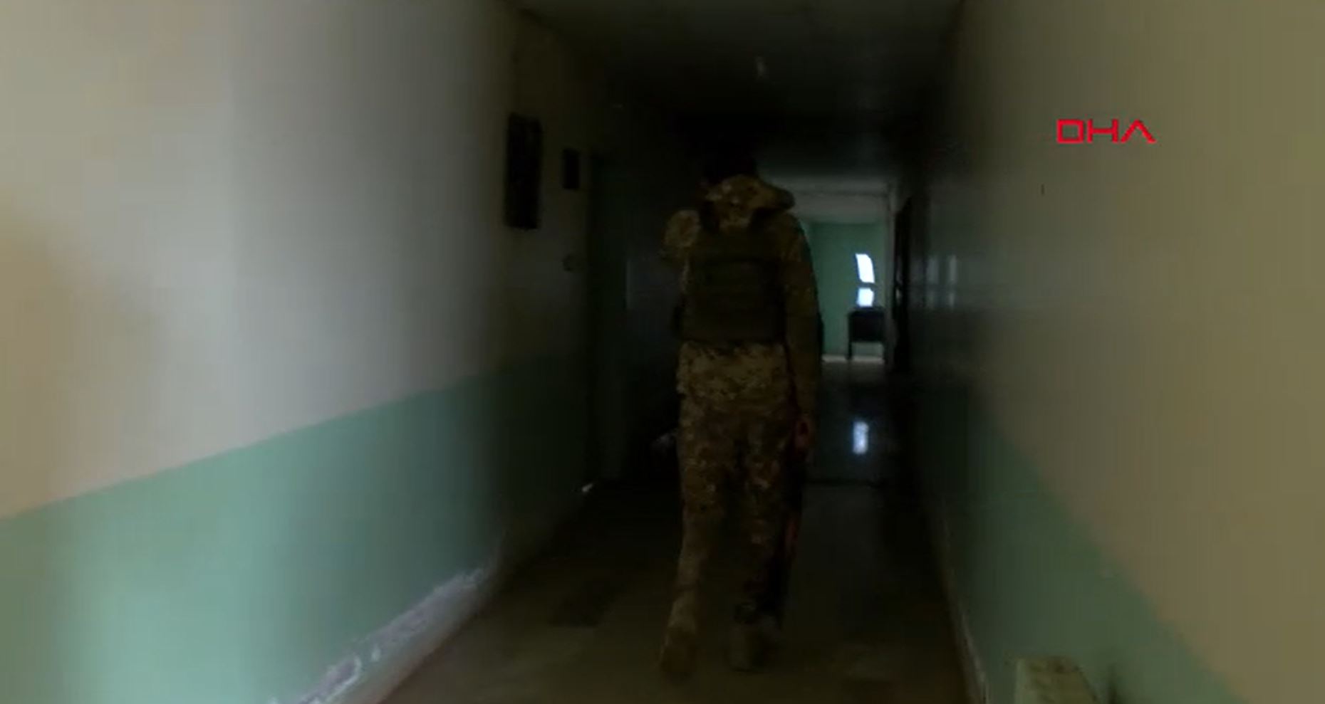 Tel Rıfat ve Münbiç’i köstebek yuvasına çevirmişler: Teröristlerin bir alçaklığı daha ortaya çıktı