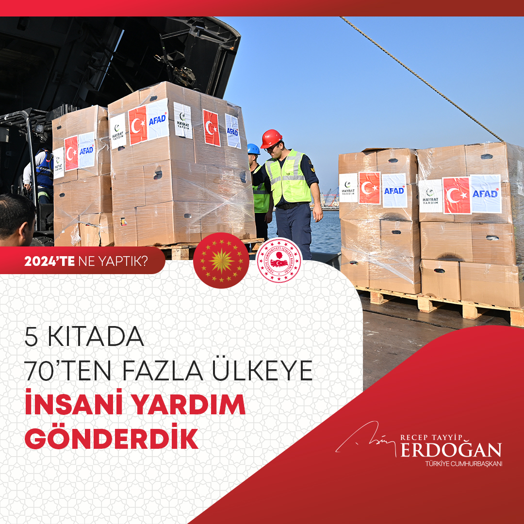 Son dakika! Başkan Erdoğan, 2024’te yapılan hizmetleri tek tek paylaştı: Gece gündüz demeden aşkla çalıştık