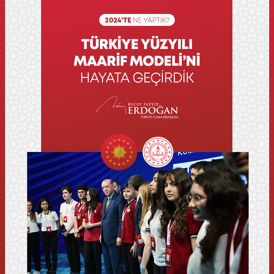 Son dakika! Başkan Erdoğan, 2024’te yapılan hizmetleri tek tek paylaştı: Gece gündüz demeden aşkla çalıştık