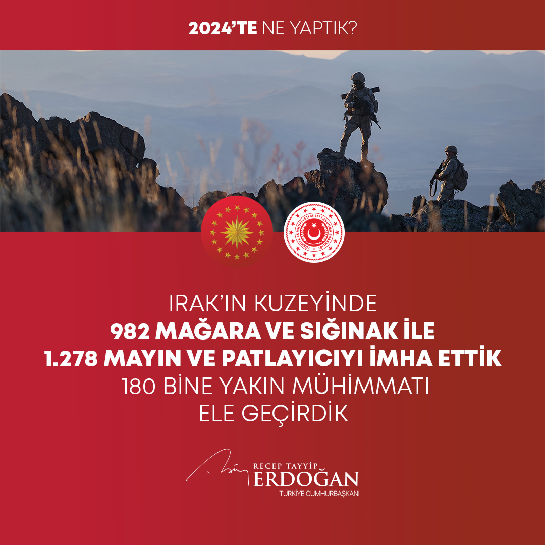 Son dakika! Başkan Erdoğan, 2024’te yapılan hizmetleri tek tek paylaştı: Gece gündüz demeden aşkla çalıştık