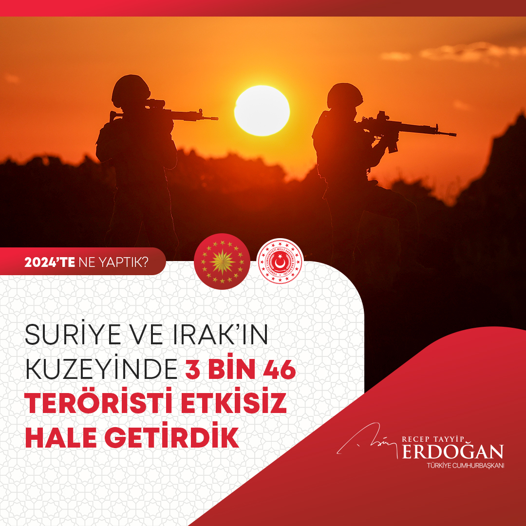 Son dakika! Başkan Erdoğan, 2024’te yapılan hizmetleri tek tek paylaştı: Gece gündüz demeden aşkla çalıştık