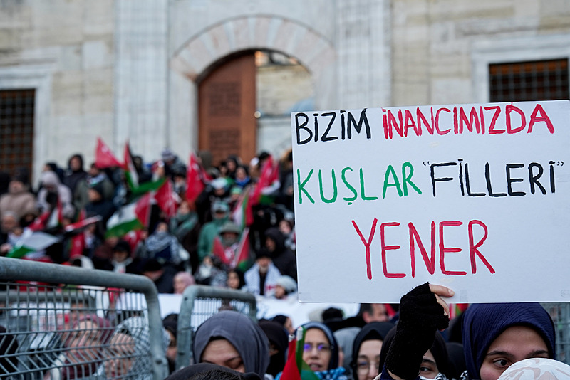 SON DAKİKA… Yüz binler Filistin için tek yürek! İstanbul’da Gazze kıyamı: Tarihi görüntüler…