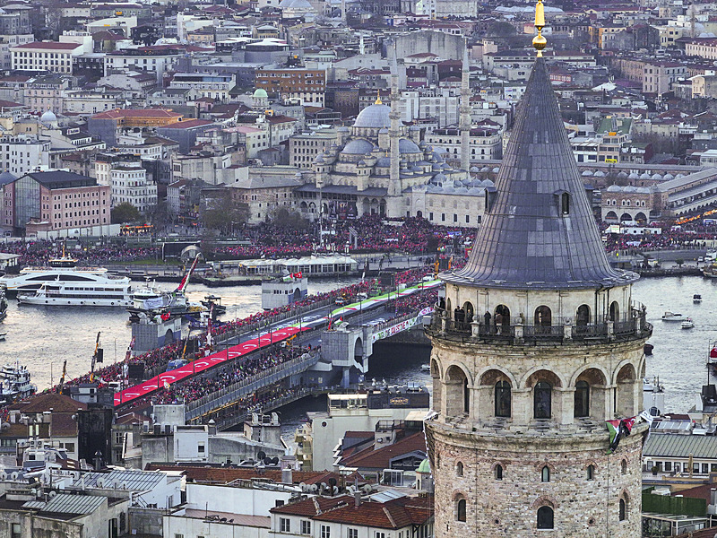 SON DAKİKA… Yüz binler Filistin için tek yürek! İstanbul’da Gazze kıyamı: Tarihi görüntüler…