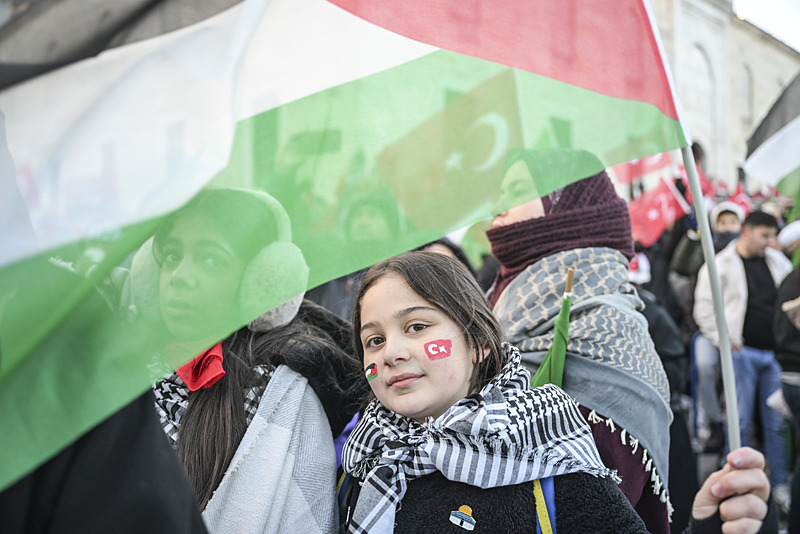 SON DAKİKA… Yüz binler Filistin için tek yürek! İstanbul’da Gazze kıyamı: Tarihi görüntüler…