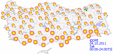 5 günlük haritalı hava tahminleri-1