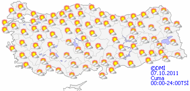 5 günlük haritalı hava tahminleri-4