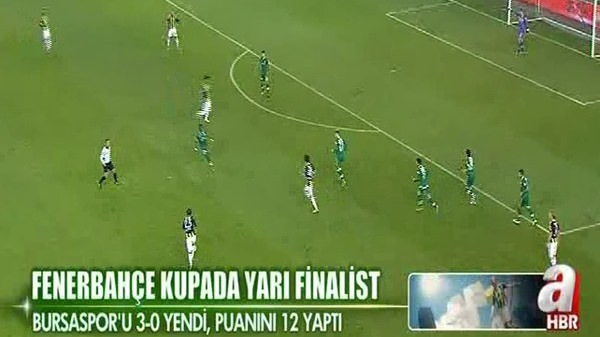 Fenerbahçe: 3 - Bursaspor: 0 (Özet)
