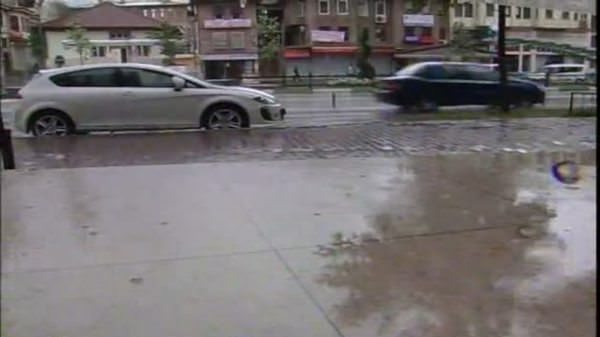 Bursa’da şiddetli yağmur!