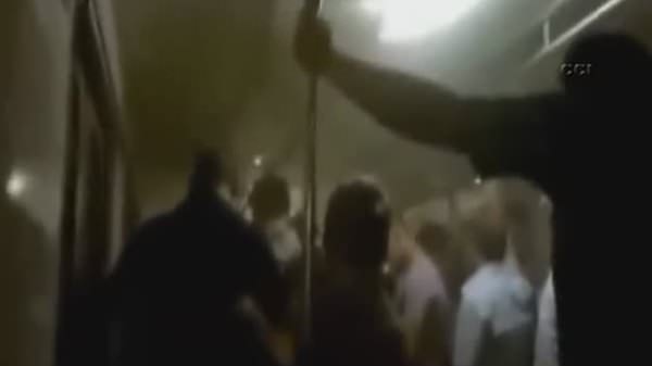 Rusya metrosunda yangın
