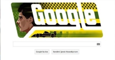 Ayrton Senna Google oldu