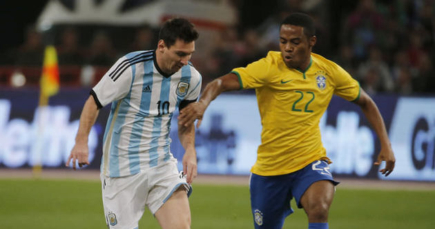 Brezilya, Arjantin’i rahat geçti