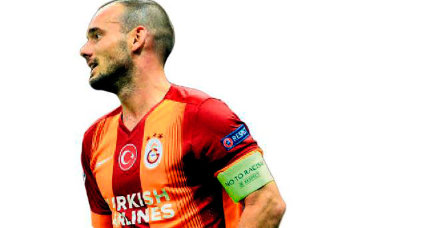 Wesley Sneijder muradına erdi