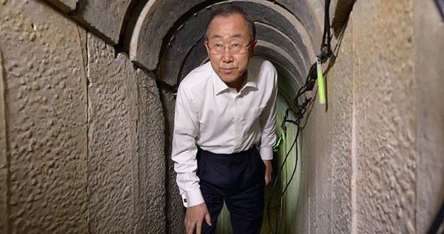 Ban Hamas tünellerini inceledi