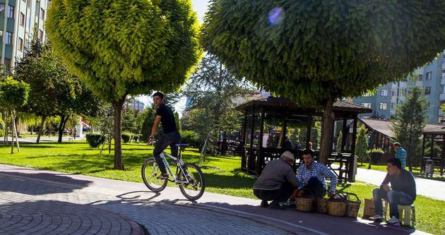 Bu şehirde 800 bin kişi bisiklete biniyor