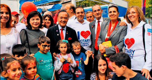 Rotary’nin Dünya Başkanı İzmir’de