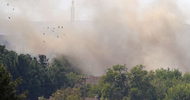 Sınır kapısına 3 havan topu düştü