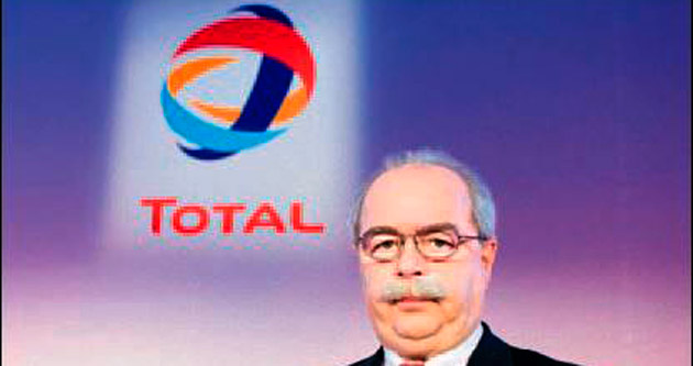 Total’in CEO’su uğurlandı