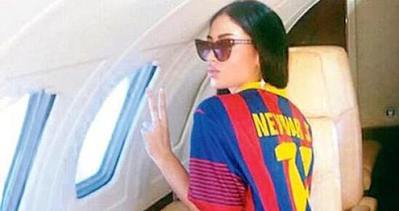 Neymar’dan Soraja Vucelic için özel jet