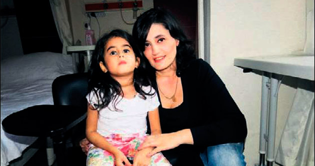 Gürcü anne, kızına 3. kez hayat verdi