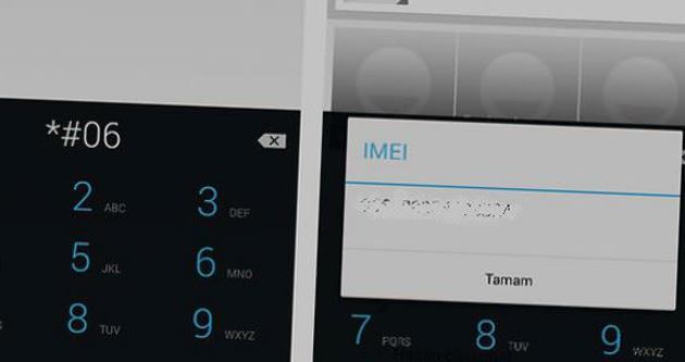 Akıllı telefonlarda IMEI numarası öğrenme