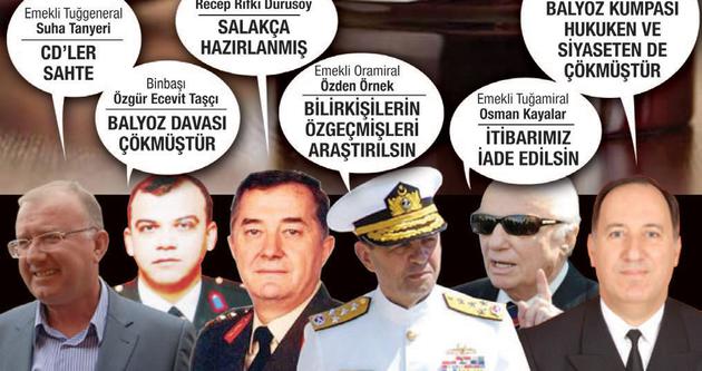 ’Balyoz’daki kumpas hukuken çökmüştür’